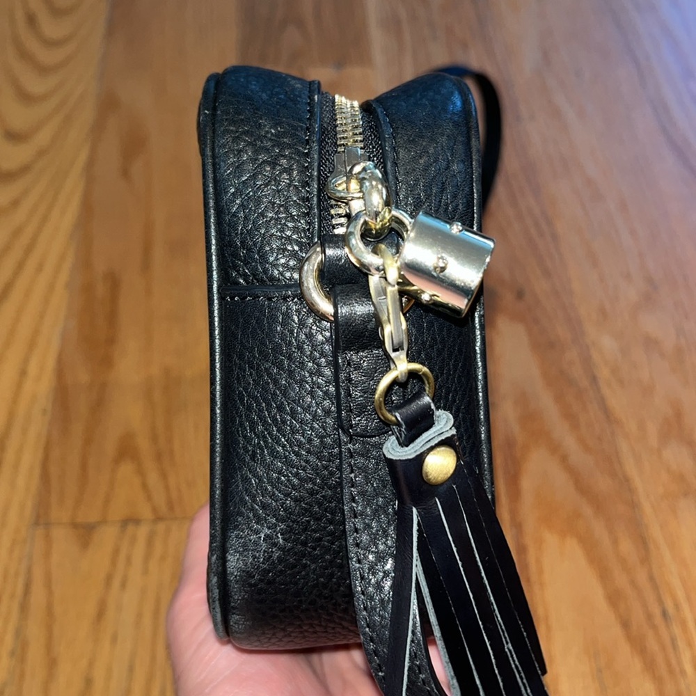 Authentic Gucci Soho Disco Bag Black Pebbled - Picture 13 of 17